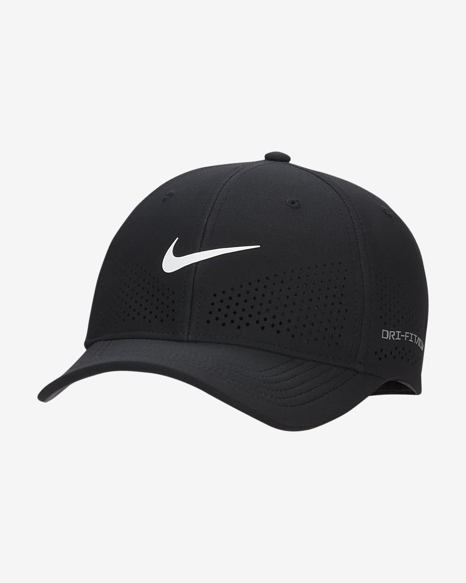 Nike Dri FIT ADV Rise Structured SwooshFlex Cap. Nike